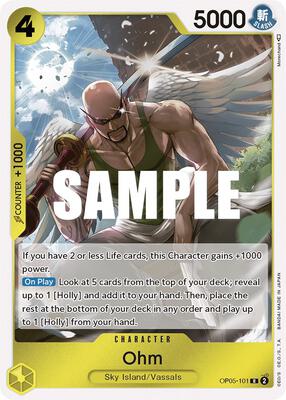 Ohm card from Awakening of the New Era