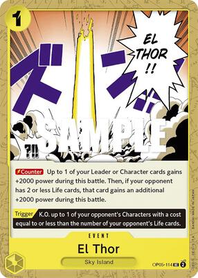 El Thor card from Awakening of the New Era