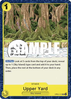 Upper Yard card from Awakening of the New Era