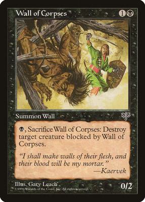 Wall of Corpses card from Mirage