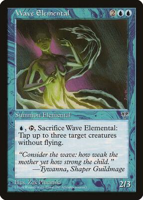 Wave Elemental card from Mirage