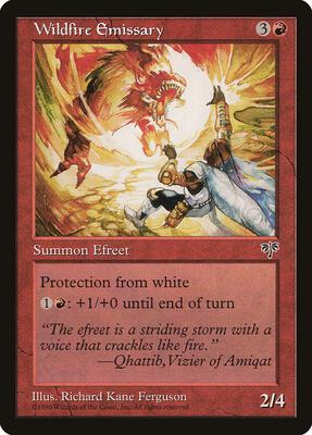 Wildfire Emissary card from Mirage
