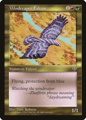 Windreaper Falcon card from Mirage