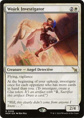 Wojek Investigator (a) card from Murders at Karlov Manor