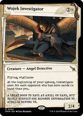 Wojek Investigator (Showcase) card from Murders at Karlov Manor