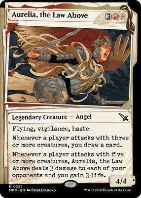Aurelia, the Law Above (Showcase) (0357) card from Murders at Karlov Manor