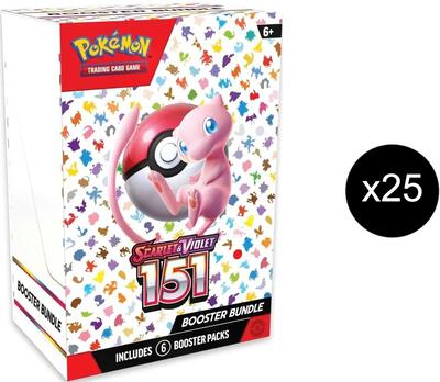 151 Booster Bundle Bulk Case card from SV: Scarlet & Violet 151