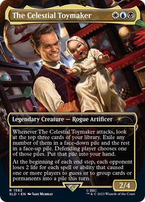 The Celestial Toymaker card from Secret Lair Drop Series