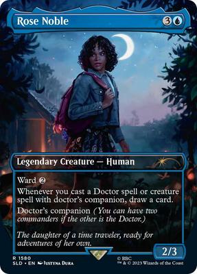 Rose Noble card from Secret Lair Drop Series