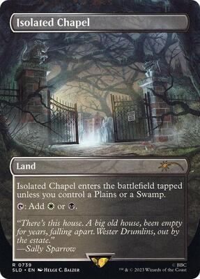 Isolated Chapel card from Secret Lair Drop Series