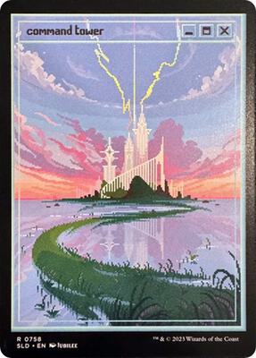 Command Tower (0758) card from Secret Lair Drop Series