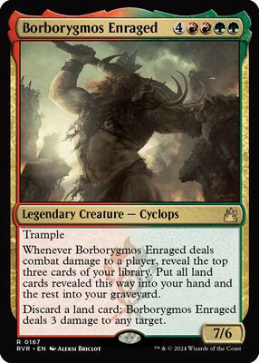 Borborygmos Enraged card from Ravnica Remastered
