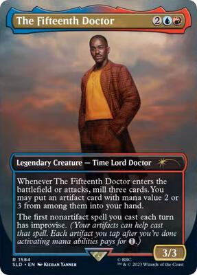 The Fifteenth Doctor card from Secret Lair Drop Series