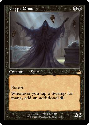 Crypt Ghast (Retro Frame) card from Ravnica Remastered