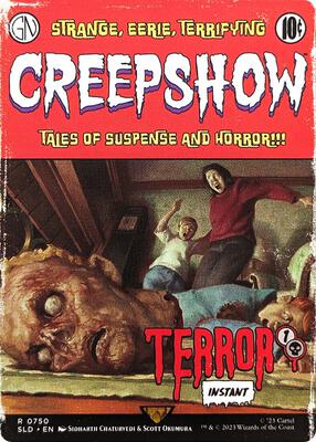 Terror card from Secret Lair Drop Series