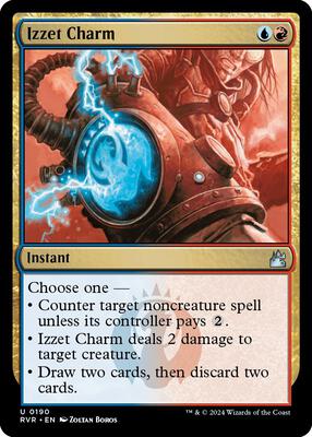 Izzet Charm card from Ravnica Remastered