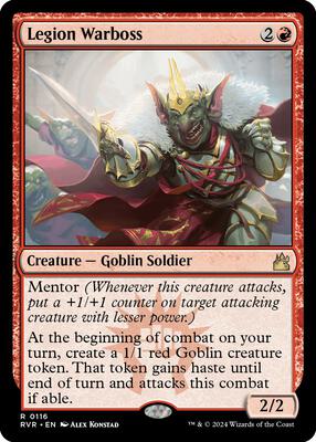 Legion Warboss card from Ravnica Remastered