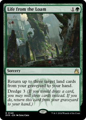 Life from the Loam card from Ravnica Remastered