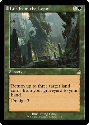 Life from the Loam (Retro Frame) card from Ravnica Remastered