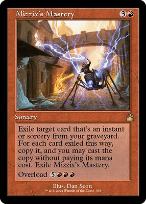 Mizzix's Mastery (Retro Frame) card from Ravnica Remastered