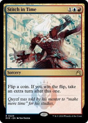 Stitch in Time card from Ravnica Remastered
