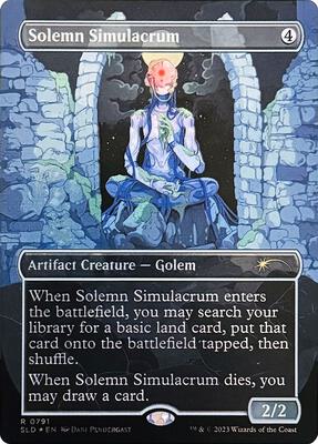 Solemn Simulacrum (0791) card from Secret Lair Drop Series