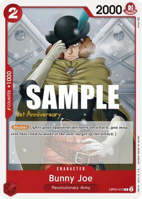 Bunny Joe card from Awakening of the New Era: 1st Anniversary Tournament Cards