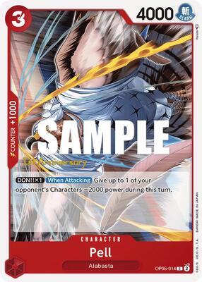 Pell card from Awakening of the New Era: 1st Anniversary Tournament Cards