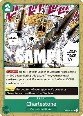 Charlestone card from Awakening of the New Era: 1st Anniversary Tournament Cards