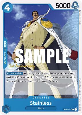Stainless card from Awakening of the New Era: 1st Anniversary Tournament Cards