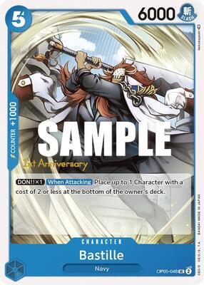 Bastille card from Awakening of the New Era: 1st Anniversary Tournament Cards