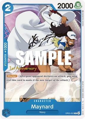 Maynard card from Awakening of the New Era: 1st Anniversary Tournament Cards