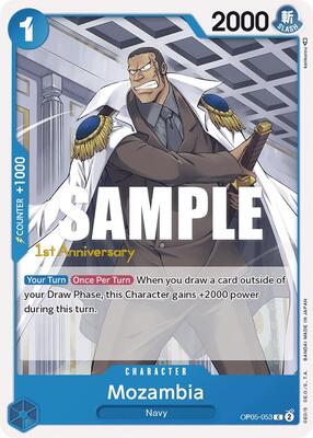 Mozambia card from Awakening of the New Era: 1st Anniversary Tournament Cards
