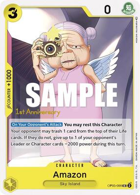 Amazon card from Awakening of the New Era: 1st Anniversary Tournament Cards