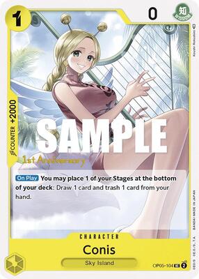 Conis card from Awakening of the New Era: 1st Anniversary Tournament Cards