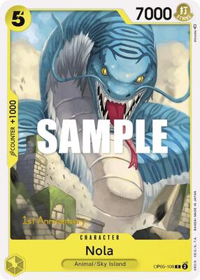 Nola card from Awakening of the New Era: 1st Anniversary Tournament Cards