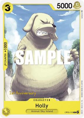 Holly card from Awakening of the New Era: 1st Anniversary Tournament Cards