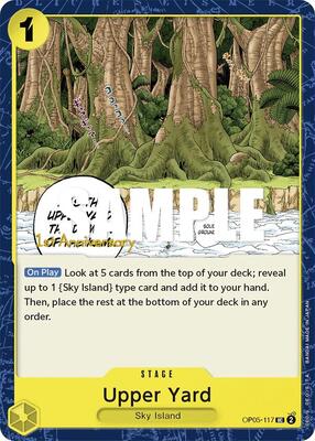 Upper Yard card from Awakening of the New Era: 1st Anniversary Tournament Cards