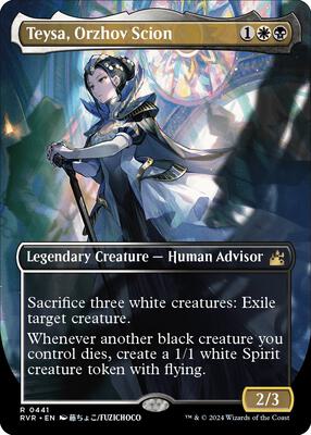 Teysa, Orzhov Scion (Anime Borderless) card from Ravnica Remastered