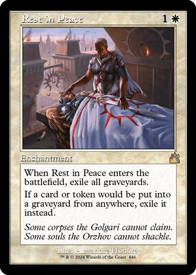 Rest in Peace (Retro Frame) card from Ravnica Remastered