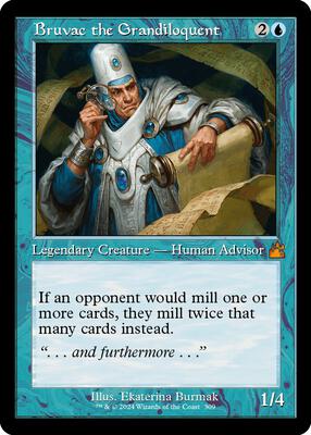Bruvac the Grandiloquent (Retro Frame) card from Ravnica Remastered