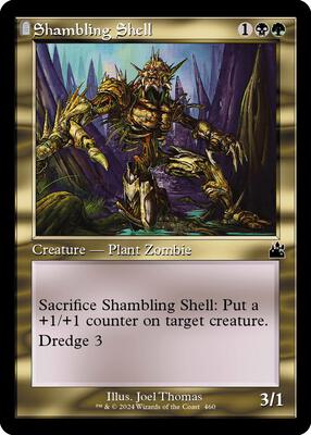 Shambling Shell (Retro Frame) card from Ravnica Remastered