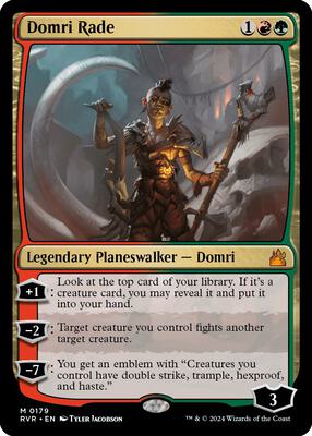Domri Rade card from Ravnica Remastered