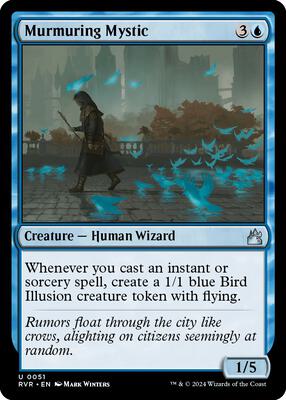 Murmuring Mystic card from Ravnica Remastered
