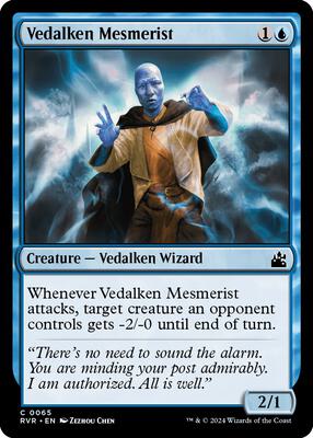 Vedalken Mesmerist card from Ravnica Remastered
