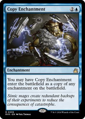 Copy Enchantment card from Ravnica Remastered