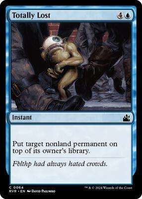 Totally Lost card from Ravnica Remastered