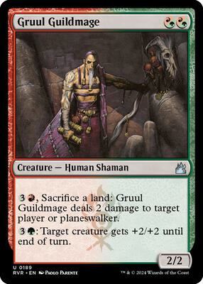 Gruul Guildmage card from Ravnica Remastered
