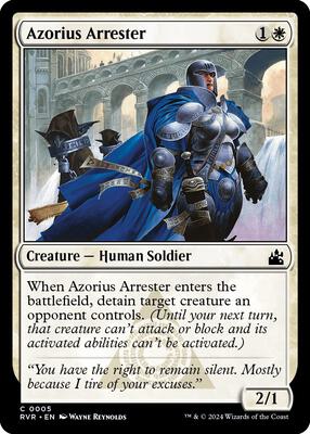 Azorius Arrester card from Ravnica Remastered