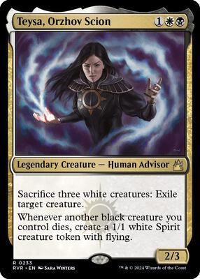 Teysa, Orzhov Scion card from Ravnica Remastered